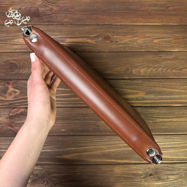 Папка моряка на змійці (кайзер) Коньяк