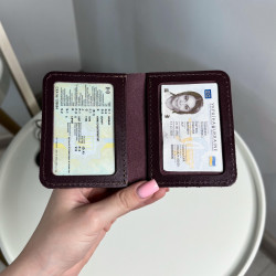 Автопортмоне на 2 вік. (кайзер) Марсала