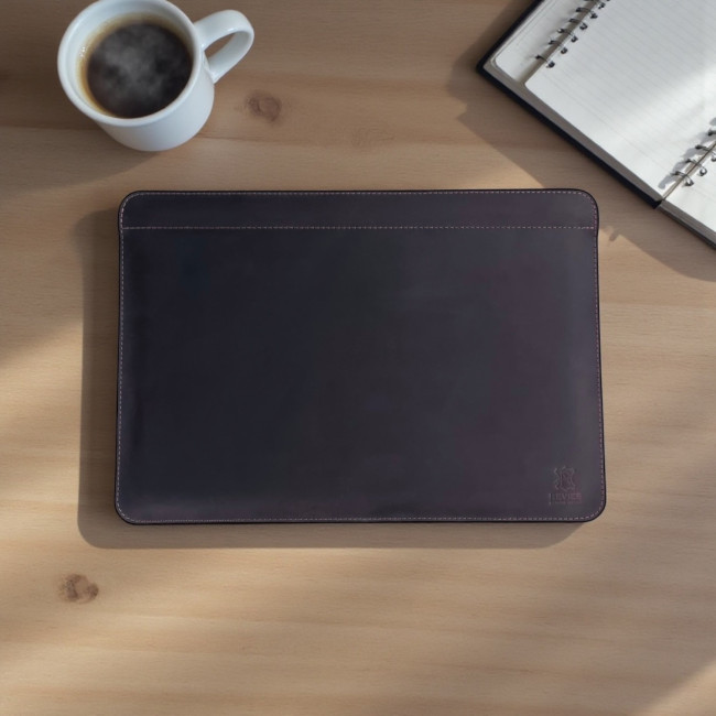 Шкіряний чохол стандарт для MacBook (крейзи) Шоколад