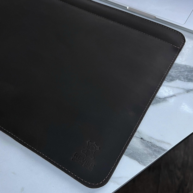 Шкіряний чохол стандарт для MacBook (крейзи) Шоколад