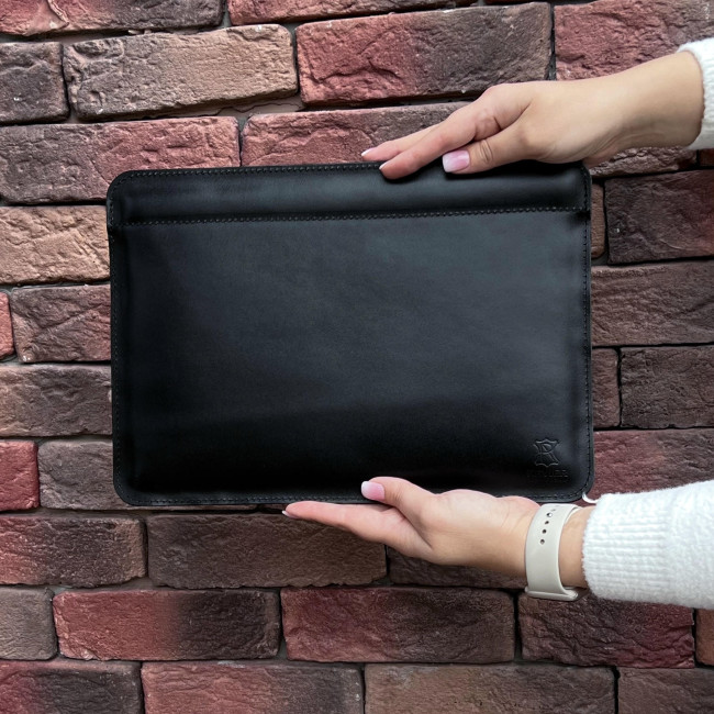 Шкіряний чохол стандарт для MacBook (кайзер) Чорний