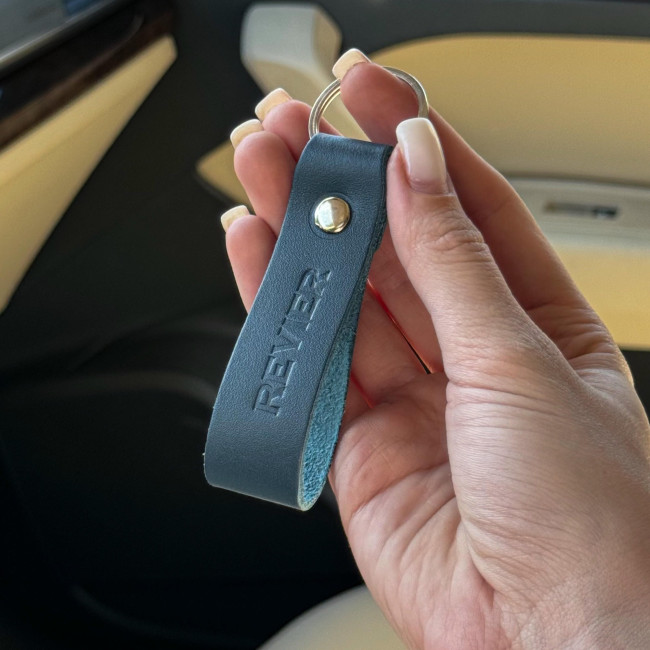 Брелок прямоугольный (кайзер) синий Брелок прямоугольный (кайзер) синий
