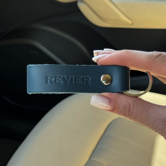 Брелок прямоугольный (кайзер) синий Брелок прямоугольный (кайзер) синий